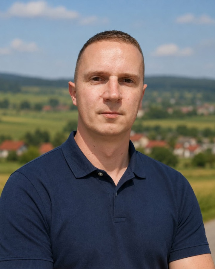 Martin Chovanec, kandidát na starostu obce Slatinské Lazy
